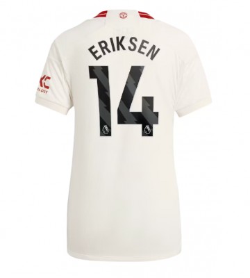 Manchester United Christian Eriksen #14 Replica Third Stadium Shirt for Women 2023-24 Short Sleeve